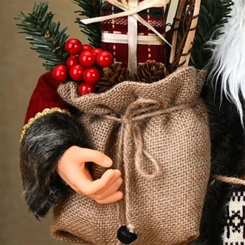 Vianočné Dekorácie pre Domov 60 CM Veľké Santa Claus Bábika Deti, Vianoce, Nový Rok, Darček Vianočný Strom Decor Strana Dodávky