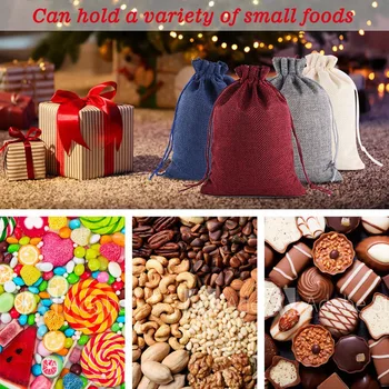 Vianočné Vzor Candy Bag 1-24 Adventný Kalendár Zväzok Bavlnená Posteľná Bielizeň Darčeková Taška Nový Rok Deti Darček Dvere, Steny Prívesok Vianoce