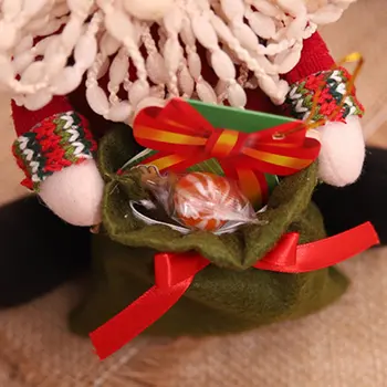 Vianočný Darček Santa Candy Bag Premium Vianočné Bábika Kondóm Vianočné Posedenie Handričkou