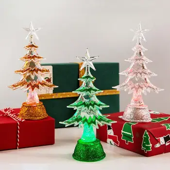 Vianočný Stromček LED Svetlo Žiariace Strom Home Party Dekor Darček Izba Shop #3O08