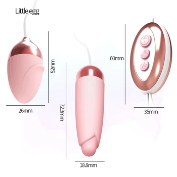 Vibračné Vajíčka, Sexuálne Hračky Pre Ženy Bezdrôtové Diaľkové Ovládanie na Lyžiach Vajcia Vaginálne Klitoris Stimulácia Orgazmus Ženy G-spot Vibrátor