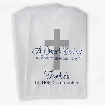 Vlastné Prvé sväté Prijímanie Prospech Tašky - Krst alebo Náboženskej Strany Prospech Tašky - Kráľovská Modrá Kniha Liečbu Tašky