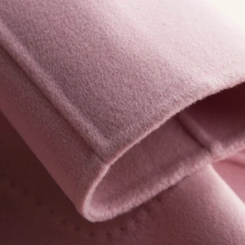 Vlna 2020 nové Jarné ženy vlny kabát značky double zníženie veku vlnené tkaniny slim cashmere kabát žena dlhý vlnený kabát
