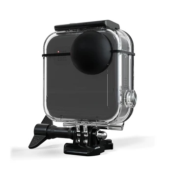 Vodotesné puzdro Puzdrá Ochranný Kryt Pre GoPro 360 Panoramatické Športové Kamery Ponoriť Shell Tvrdeného Film Set Dielov pre GoPro Max