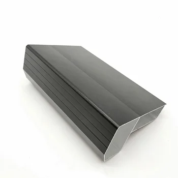 Vysoká Kvalita 5095 Black Led Displeja Rám 95x50x1.3x6000mm Hliníkový Profil