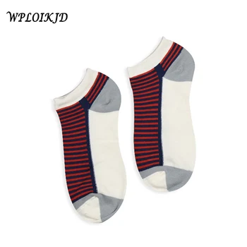 [WPLOIKJD]Pohodlné Prekladané Vybrať Farbu Bavlna pánske Bežné Ponožky Vysokej Kvality Jar Leto Ponožky Mužov Calcetines Hombre