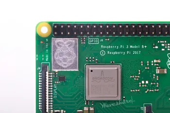 Waveshare Raspberry Pi 3 Model B+ Mini PC Tretej Generácie Auta 1.4 GHz 64-bitové quad-core ARM Cortex-A53 1G