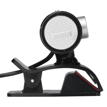 Webkamera USB 720P Webová Kamera Počítač, Fotoaparát Klip-na Webovej Kamery s Mic LED Svetlo pre Stolné PC, Notebook