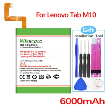 Wisecoco L18D1P32 Batérie Pre Lenovo KARTU M10 TB-X505F/TB-X505X/TB-X505L/TB-X605F/TB-X605M/TB-X605L Na Sklade Vysokej Kvality