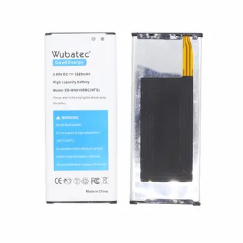 Wubatec 2x NFC EB-BN910BBE 3220mAh Batérie pre Samsung Galaxy Note 4 N910F N910H N910S N910U N910L N910A N910P N910C