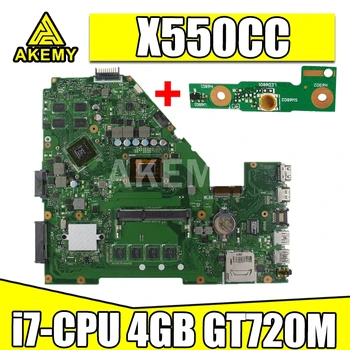 X550CC Doske GT720M-i7-4GB RAM Asus R510C Y581C X552C notebook Doske X550CC Doske X550CC Doske test ok