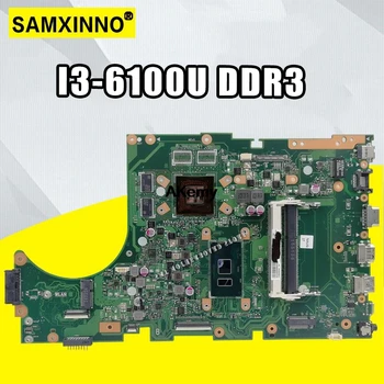 X756UJ Notebook základná doska Pre Asus X756U X756UWK X756UX X756UJ X756UB X756UV doske I3-6100U GT920M/2GB DDR3 Pamäť, slot