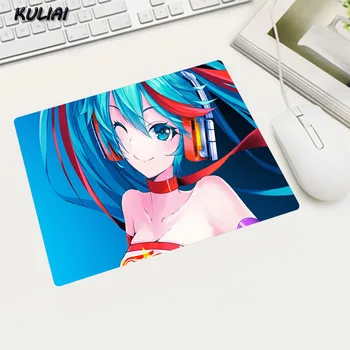 XGZ Kvalitné Anime Dievčatá Podložka pod Myš Malej Veľkosti Gumy Vyčistiť pre Notebook Rodiny Štúdia Office Desktop PC Cool Myš Podložky