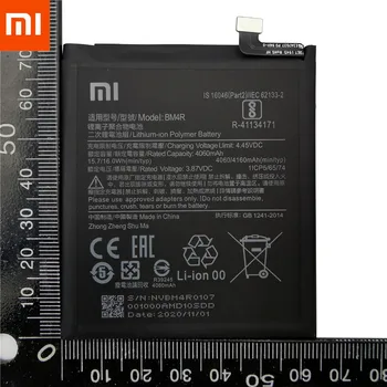Xiao Mi Pôvodného BM4R Batérie Pre Xiao Mi 10 Lite 5G BM4R Originálne Náhradné Batérie Telefónu 4160mAh Bezplatné Nástroje S