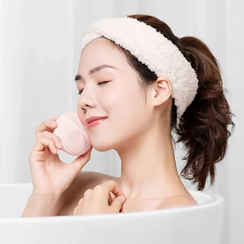 Xiao Mijia Inteligentné Elektrické Facial Cleanser Masáž Kefou Silikónové Sonic Tváre, Hĺbkové Čistenie IPX7 Nepremokavé Koža Cleaning Tool