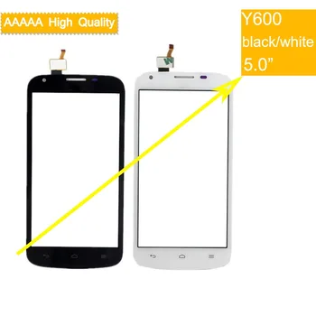 Y600 dotykový displej Pre Huawei Ascend Y600 Y 600 Dotykový Senzor Digitalizátorom. Sklenený Objektív Predného Panelu nahradenie Y600 dotyk