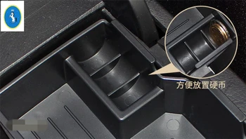 Yimaautotrims Auto Príslušenstvo, Centrálne Multifunkčné Kontajner Box Úložný Box Kryt Kit Vhodný Pre Suzuki Vitara - 2020 Plastové