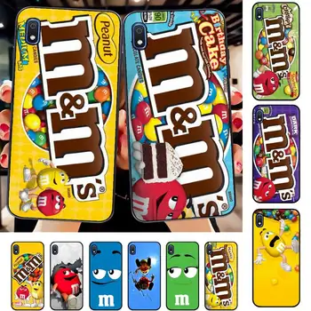 Yinuoda M&M ' s Chocolate Nutella Fľašu Mobilný Telefón puzdro pre Samsung A30s 51 71 10 70 20 40 20 31 10s A7 A8 2018