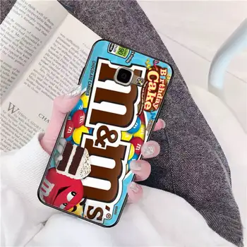 Yinuoda M&M ' s Chocolate Nutella Fľašu Mobilný Telefón puzdro pre Samsung A30s 51 71 10 70 20 40 20 31 10s A7 A8 2018