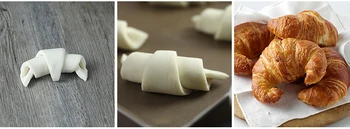 Z nehrdzavejúcej Ocele Koľajových Fréza na Výrobu Croissant Chlieb Kolesa Cesto Pečivo Nôž Drevená Rukoväť pečenie Kuchynský Nôž