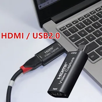 Zadarmo Disk Mini Prenosné Home Office Live Streaming VIDEO Prehrávača Hra Prehrávanie Video Card Plug And Play USB
