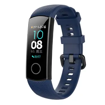 Zápästie pre Huawei Honor 4 5 Smart Tracker Silikónový Náramok Sport Fitness Hodinky, 5 Náramok Watchband Pás Príslušenstvo