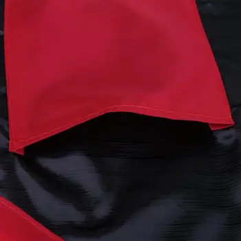 Čierna+ Červená Profesionálne Vzor Vlasy Rezanie Nepremokavé Tkaniny Salón Kaderníctvo Cape Kaderníctvo Kaderníctvo Zástera Účes Plášte