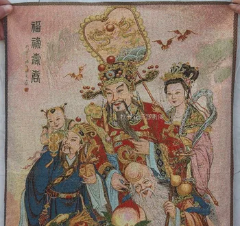 Čínsky Antické zbierky Thangka výšivky Bódhisattva diagram