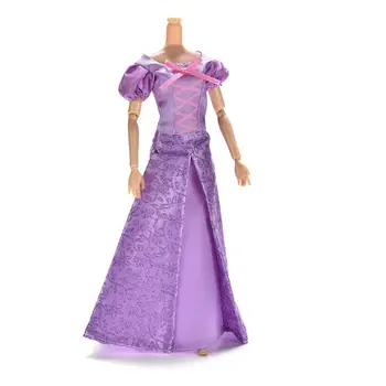 Šaty Party Oblečenie Pre dievča Bábika Princezná Bábika Šaty Podobné Rozprávky Rapunzel Svadobné Šaty Najlepšie Dievčenské Darček Jeden Súbor