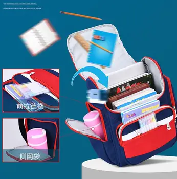 Školské tašky Pre Gilrs Chlapcov Nové Farby zodpovedajúce Svetlo Nepremokavé Ortopedické Batoh Detí, Školské Tašky Študent Mochila 3 szies