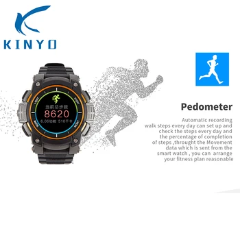 Športové Zdravie Smart Hodinky Podpory Výška Barometrický tlak, Teplota, UV Monitorovanie Bluetooth Spánku Monitorovanie Náramkové hodinky
