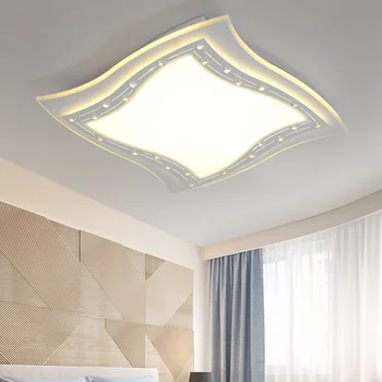Štíhly a jednoduché moderné LED akryl Stropné svietidlo obývacia izba, spálňa štúdia komerčné osvetlenie stropné svietidlo AC90-260V