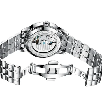 Švajčiarsko BINGER Luxusné Značky Hodiniek pánske Automatické Mechanické Mužov Sledovať Sapphire náramkové hodinky Vodotesné relogio masculino