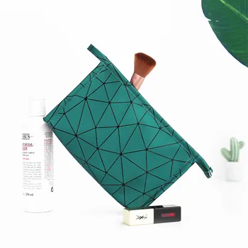 Ženy PU kožené Kozmetická Taška Cestovné Nepremokavé Wash Bag tvoria Organizátor odkladacie Puzdro Kozmetika Beauty make-up Prípadoch Box 2019
