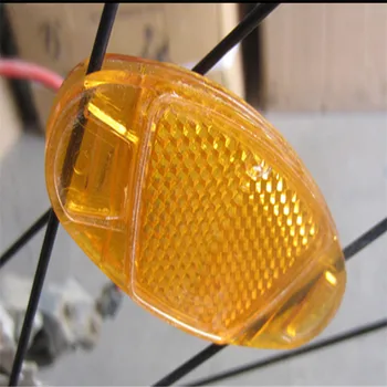 Žltá Horský Bicykel Špice Reflexné Pásky Požičovňa Reflektory, Požičovňa Výstražné Svetlá Kolies Svetlá Hovoril Svetlá Na Bicykel Dodávky