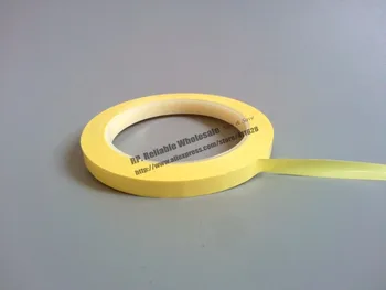 Žltá W=30 mm L=66Meter, Jednu Stranu Lepené Izolačné Mylar Pásky pre kondenzátory, Balenie